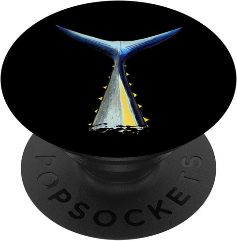 Bluefin Tuna | Tuna Tail | Deep Sea Fishing - PopSockets PopGrip: Swappable Grip for Phones & Tablets