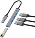 TOTU Docking Station, USB A Hub, 4 Ports USB A 3.0 + USB