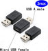 3 Pack USB 2.0 A Male to USB Micro Female Adapter Converter