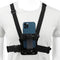 KINGKI Mobile Phone Chest Mount Harness Strap Holder for Cell Phone Clip Action Camera POV for Samsung iPhone Plus