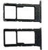 2PCS A7 for Samsung Galaxy Lite Replacement Sim Card Tray SD Slot Holder with Removed Tool