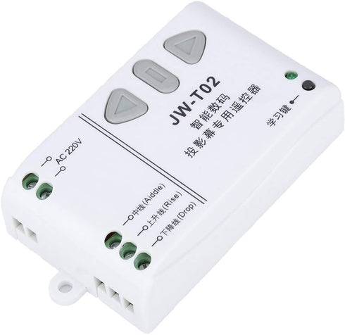 Mugast Control(433Mhz) Projector Screen Projection Screen Up Down Reversing Controller with Remote