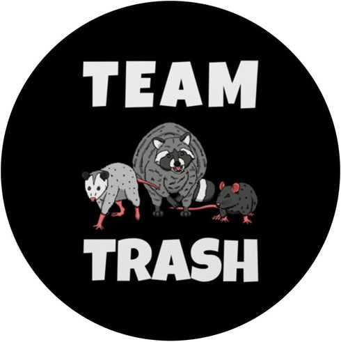Raccoon Team Cute Trash Panda Standard PopSockets PopGrip