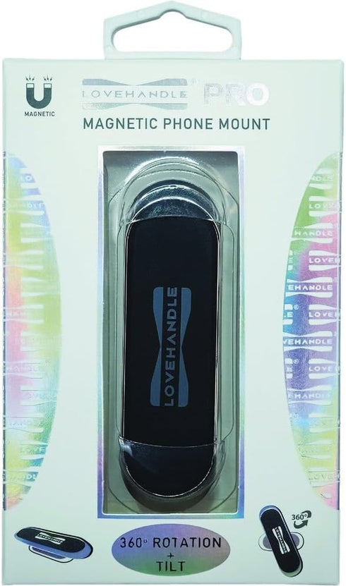 LOVEHANDLE PRO Mount - Magnetic Phone Holder for Car - Portable Electronic Device Mount