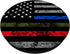 Thin Red Green Blue Line Pop Socket USA Flag Christmas Gift PopSockets PopGrip: Swappable Grip for Phones & Tablets PopSockets Standard PopGrip