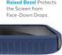 Speck Presidio2 13 Grip Case for Apple iPhone Pro Polycarbonate,Shock-Absorbent Coastal Blue and Black