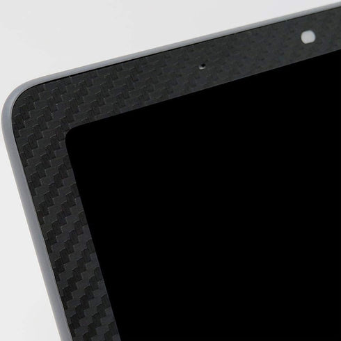 Skin for Google Nest Hub 7" Gen 1 - Protective Durable Vinyl Decal Wrap Cover - Made in The USA (Black Carbon Fiber)