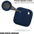 Geiomoo Silicone Case for Tile Mate 2022 Tracker, Soft Flexible Scratch Resistant Cover with Carabiner
