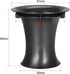 uxcell 4Pcs 76mm x 89mm Speaker Port Tube Subwoofer Bass Reflex Tube Bass Woofer Box Port Tube Vent