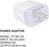 Sicodo USB Wall Charger 4 Ports Cube 2 Pack 4.8Amp Adapter Compatible with iPhone, Samsung Galaxy