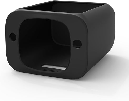Holicfun Silicone Cover Skin - Compatible with Eufy Security SoloCam S220 Camera (Black)