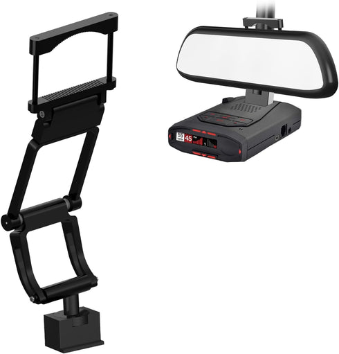 xsaaczm Rearview Mirror Radar Detector Mount,Suitable for Escort IX,IXc,Max 3,Max 4,Max 360 MKII,Max