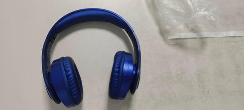 TUINYO Bluetooth Headphones Wireless, Over Ear Stereo Headset with 40H Playtime, Deep Bass, Built-in Mic - Dark Blue
