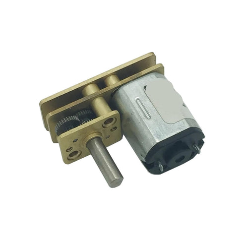 GGKLVWMA N20 3V 6V 12V 1Pcs(6V 30rpm) Micro DC Motor with Reversed Gear Motor for Toy Models DIY Robot Mini Gear
