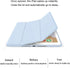 Fullgaden iPad Case, Ultra Slim Lightweight Smart Shell Stand Cover with Translucent Frosted Back, 10.2" Red