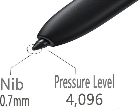2 Pack Galaxy S22 Ultra Pen Replacement - Samsung Galaxy S22 Ultra 5G S Pen Stylus Pen Without Bluetooth - Phantom Black