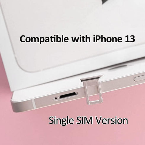 13 13 2021 6.1 inches Sim Card Tray Replacement for iPhone Compatible with iPhone Sim Tray Holder Slot (Midnight)
