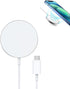 15W Wireless Charging Pad for iPhone 13/12 Series, iOS Earbuds Pro, Wireless Charging Station Mat (White)