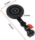 NovelGoal Magnetic Wireless Charger Mobile Phone Holder Stand Tripod Adapter Mount for Magnet Bracket (Charger Combo)