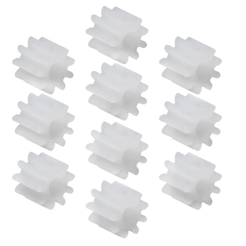10pcs 9 092A Othmro Plastic Gears Teeth Model Reduction Gear Plastic Worm Gears for RC Car Robot Motor