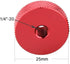 CAMVATE 1/4"-20 Female Thumb Wheel Lock Nut Adapter(2 Pieces) - 1490 by CAMVATE
