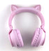 Cat Ear Bluetooth Headphones, Toddlers Kids Wireless Headphones for Boys and Girls, Compatible with Amazon Fire
