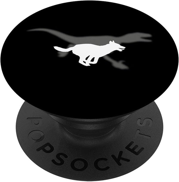 Belgian Malinois Velociraptor Maliraptor Running Shadow PopSockets Swappable PopGrip