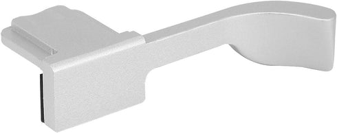 Haoge Metal Thumbs Up Hand Grip for Leica Q2 Camera, Silver Hot Shoe Thumb Up Rest