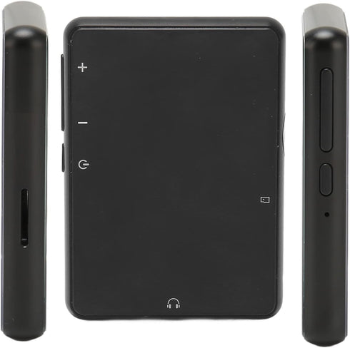 Mp3 Player with Bluetooth, Portable HiFi Sound Digital Music Player, 2.4 HD Full, Mini (4+64GB Memory Card)
