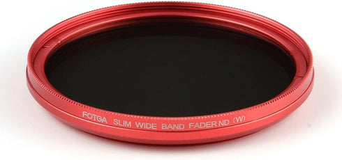 FocusFoto Fotga 52mm Ultra Slim Variable Fader ND2-ND400 Filter for Canon Nikon DSLR Camera Lens