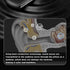 GNMDNR 3D Pillow Speaker Bone Conduction Wireless Bluetooth Sleep Aid,Compatible with White Noise Machine Stereo