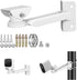 ZT-NET Security Camera Mount Corner Pole Mounting Bracket Universal Heavy-Duty Adjustable Holder