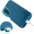 I-HONVA Rugged Heavy Duty Case for Samsung Galaxy A25 5G, Shockproof Dust/Drop Proof 3-Layer Protection, Turquoise