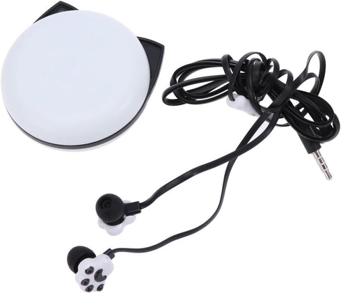 UKCOCO Wired Earphones with Microphone, Kawaii Cat Headphones, Cat Earbuds Kitten Earphones, Cartoon Over Ear Headphones