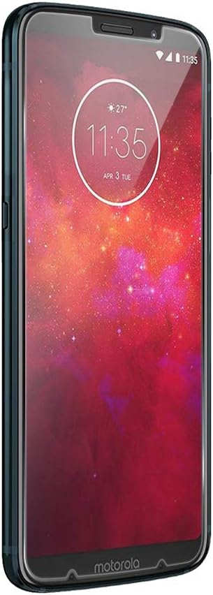 Screen Protector Replacement for Moto Z3 Play, Ultra-Thin Anti-Scratch Anti-Fingerprint HD Clear Film (3 Pack)