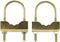 Dual U-Bolt Nest Assembly Clamp Kit for Antenna Masts, Skywalker