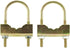 Dual U-Bolt Nest Assembly Clamp Kit for Antenna Masts, Skywalker