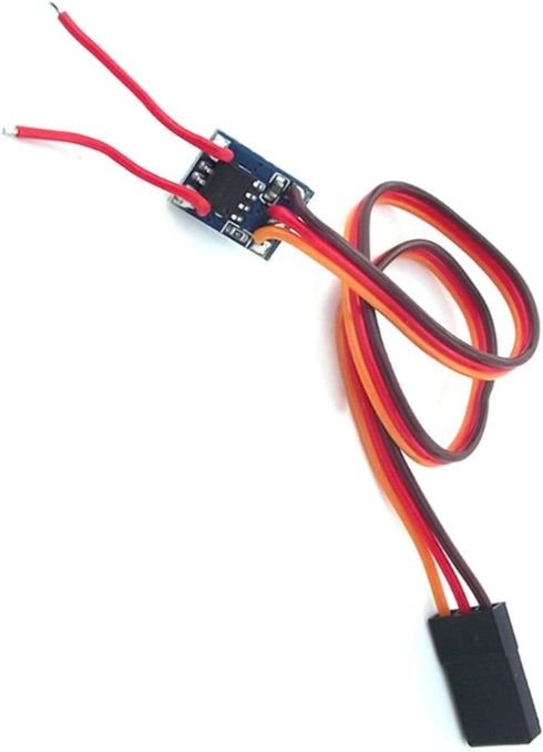 HERAON 5PCS Brushed ESC Double Way Electronic Speed Control ESC for Remote Control Boat Ship Accessories Brushed Motor