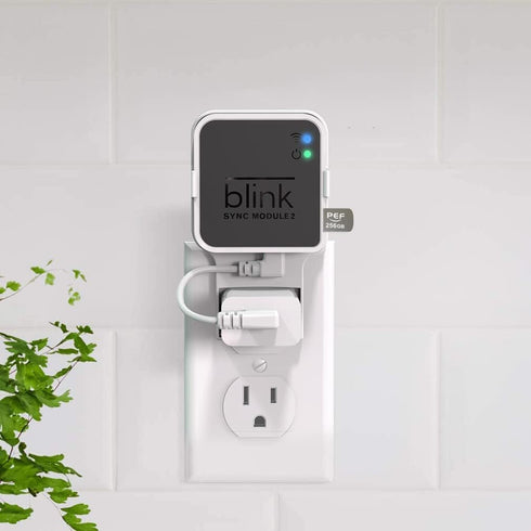 Blink USB Flash Drive 256GB for Local Video Storage and Outlet Mount for Blink Sync Module 2 (Module Not Included)