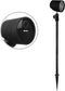 HOLACA Spike Pole Mount Ground Stake for SimpliSafe Outdoor Camera, Weatherproof Silicone Skin, Soft Ground Bracket Only