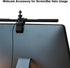 Webcam Accessory ScreenBar Halo, Adjustable Angle Webcam Stand for Monitor Light Bar Mount for BENQ Quntis