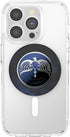 PopSockets Round Phone Grip Compatible with MagSafe, WB Harry Potter Dark Arts - Enamel Diadem, Adapter Ring Included,