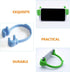 POPETPOP 2pcs Thumb Gesture Cell Phone Stands Adorable Smartphone Holders for Desk Use Portable Phone Supports Blue