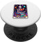 Tarot Cosmic Book Lover Skeleton Reading Under the Stars PopSockets Standard PopGrip
