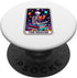 Tarot Cosmic Book Lover Skeleton Reading Under the Stars PopSockets Standard PopGrip
