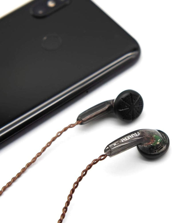FAAEAL Headphones Iris 2.0 Without Mic Version, Wired Earphones with 3.5mm Plug, Durable Wired Ear Buds with Dynamic