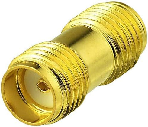 Superbat RF Coaxial SMA Male to SMA Female Bulkhead RG174 6.56ft Cable + 3pcs RF Coax SMA Adapter Kit for SDR Equipment