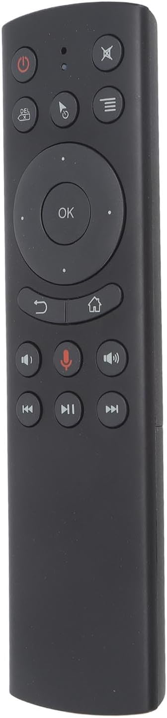 Replacement Remote for G10S TV Box PC Projector, 2.4G Wireless Voice Sensing Remote Mouse with USB Receiver