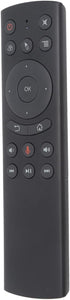 Replacement Remote for G10S TV Box PC Projector, 2.4G Wireless Voice Sensing Remote Mouse with USB Receiver