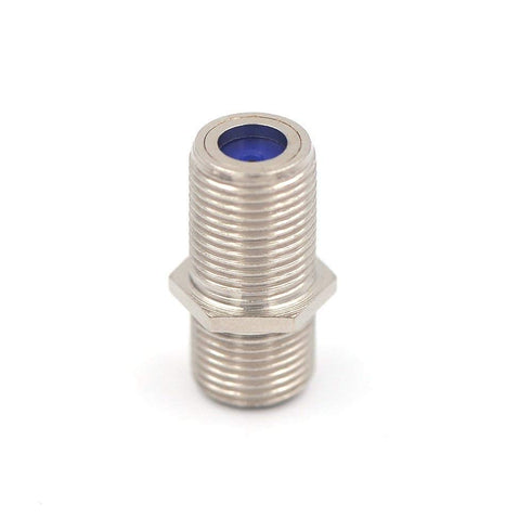 VCE Coaxial Cable Connector 6 Pcs, 3GHz Coax Coupler for Cable Extension and TV Cable Repair, Nickel Plated